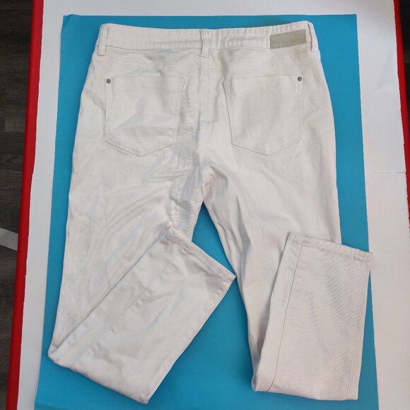 DKNY Jeans SOHO Skinny white women's size 8 - Picture 3 of 15